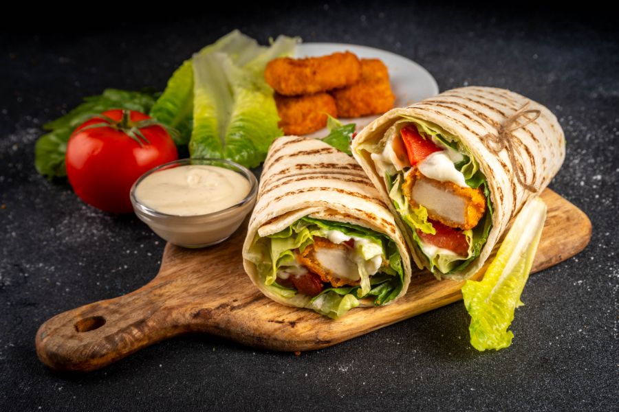 Spicy Buffalo Chicken Wrap
